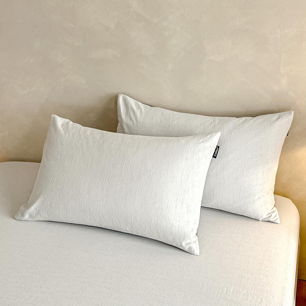 91家纺网 家纺一手货源 找家纺 （总）涵宸家纺 2026新款全棉提花里拉系列单枕套