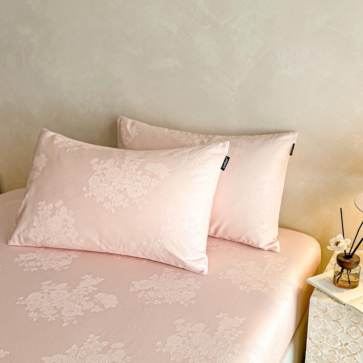 91家纺网 家纺一手货源 找家纺 （总）涵宸家纺 2026新款全棉提花里拉系列单枕套