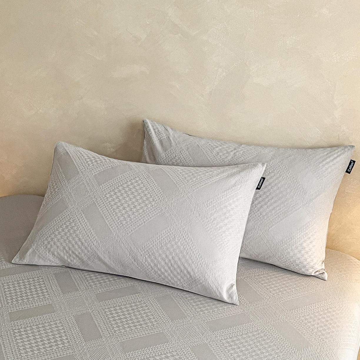 91家纺网 家纺一手货源 找家纺 （总）涵宸家纺 2026新款全棉提花里拉系列单枕套