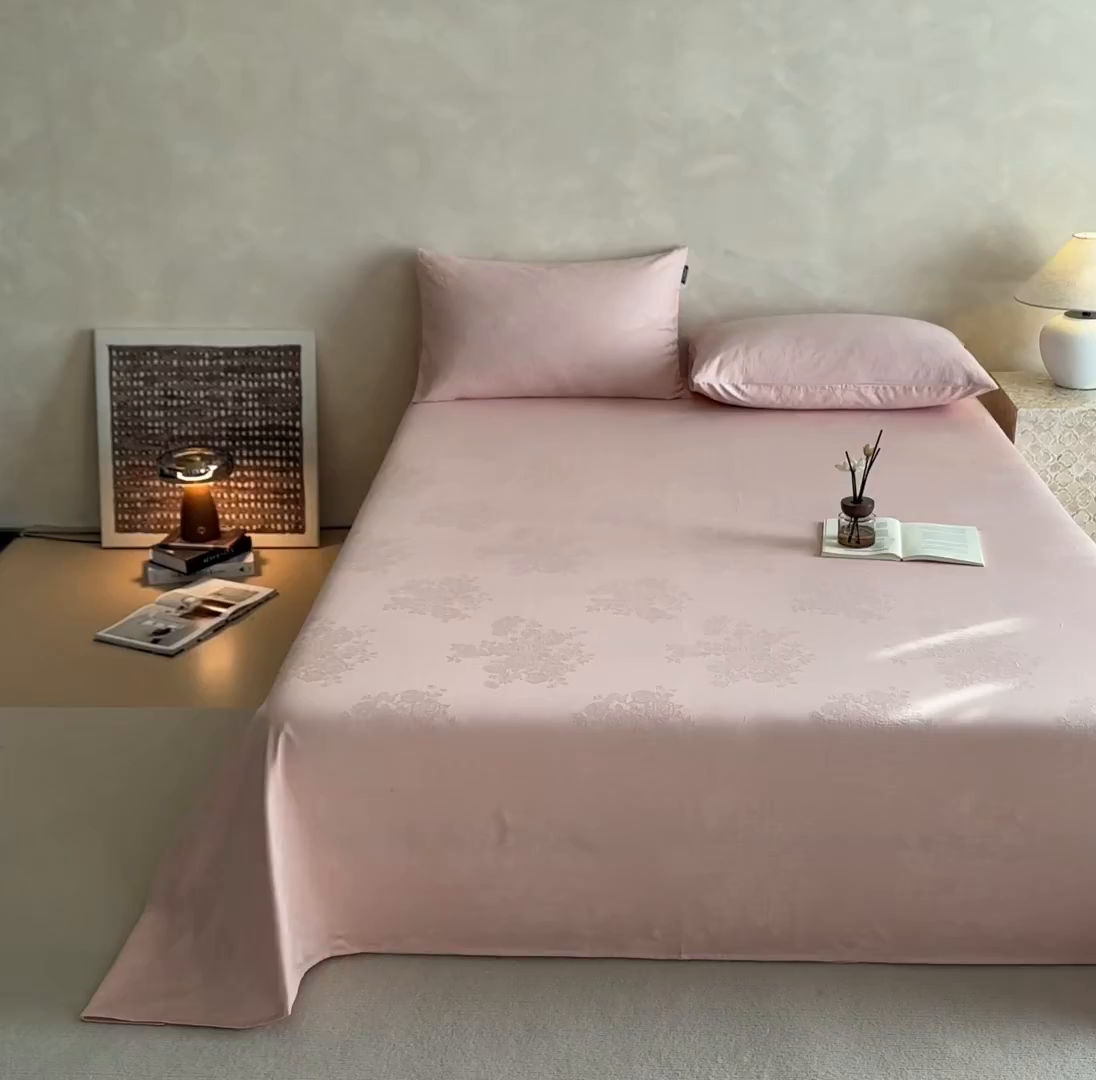 91家纺网 家纺一手货源 找家纺 （总）涵宸家纺 2026新款全棉提花里拉系列单床单