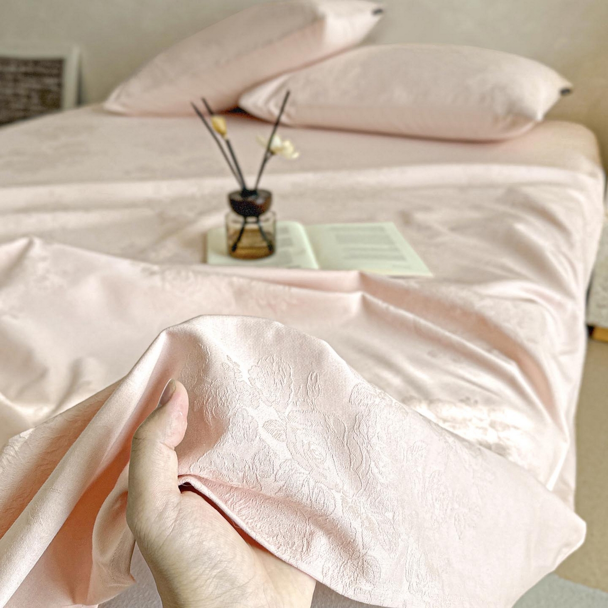 91家纺网 家纺一手货源 找家纺 （总）涵宸家纺 2026新款全棉提花里拉系列单床单