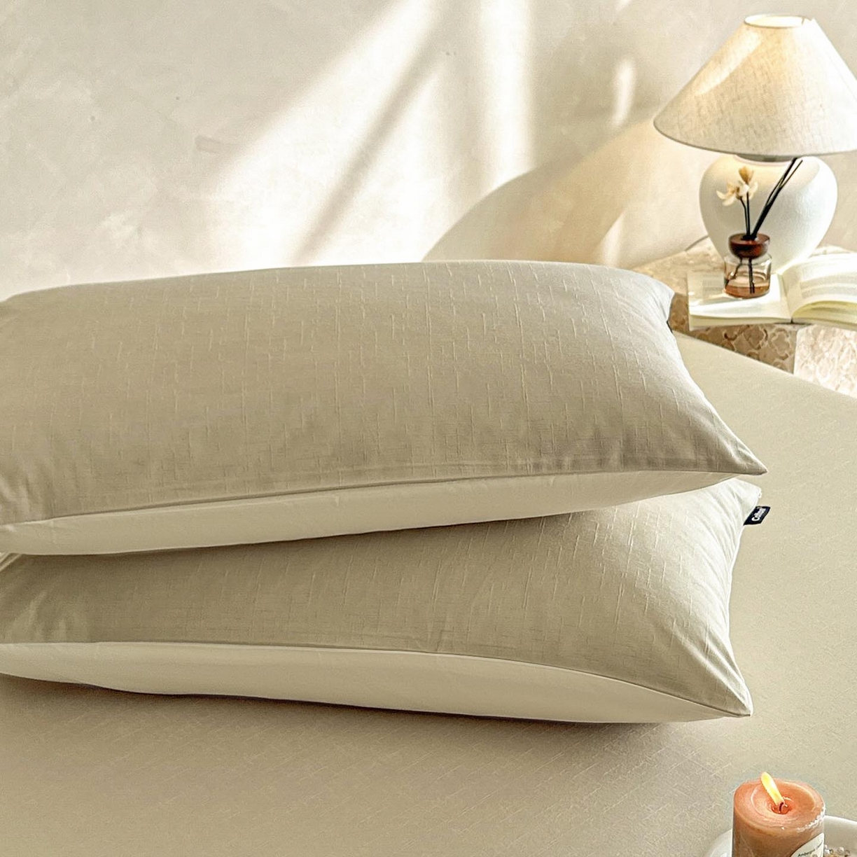 91家纺网 家纺一手货源 找家纺 涵宸家纺 2026新款全棉提花里拉系列单床单 床单-凌维-绿