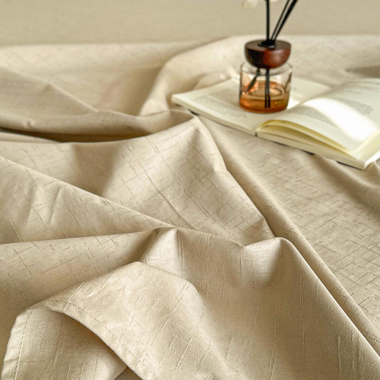 91家纺网 家纺一手货源 找家纺 涵宸家纺 2026新款全棉提花里拉系列单床单 床单-凌维-绿