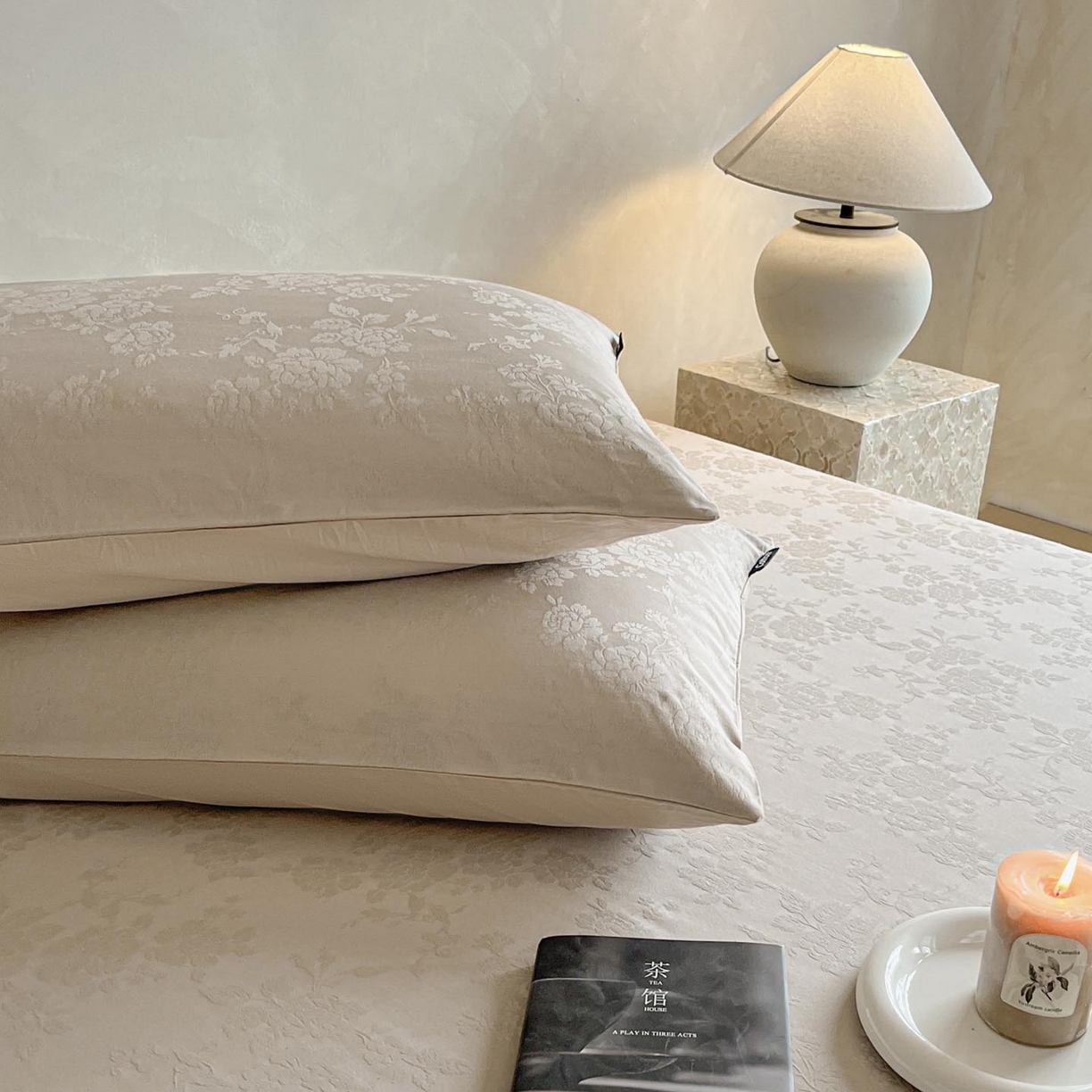 91家纺网 家纺一手货源 找家纺 涵宸家纺 2026新款全棉提花里拉系列单床单 床单-山慕色