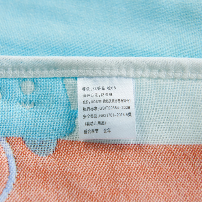 91家纺网 家纺一手货源 找家纺 朴尔家纺-毛巾被 2026新款六层纱布全棉循环小花型枕巾 杯中叶语兰枕巾