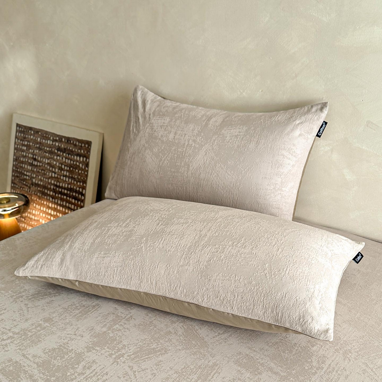 91家纺网 家纺一手货源 找家纺 涵宸家纺 2026新款全棉提花里拉系列单床单 床单-雾絮-灰