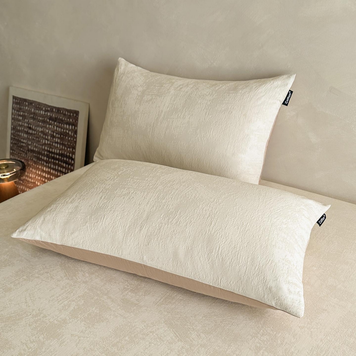 91家纺网 家纺一手货源 找家纺 涵宸家纺 2026新款全棉提花里拉系列单床单 床单-雾絮-奶白