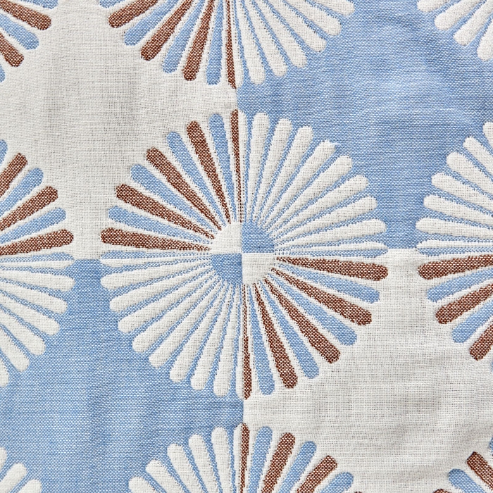 91家纺网 家纺一手货源 找家纺 朴尔家纺-毛巾被 2026新款波西米亚风全棉四层纱布枕巾 布尔乔亚兰