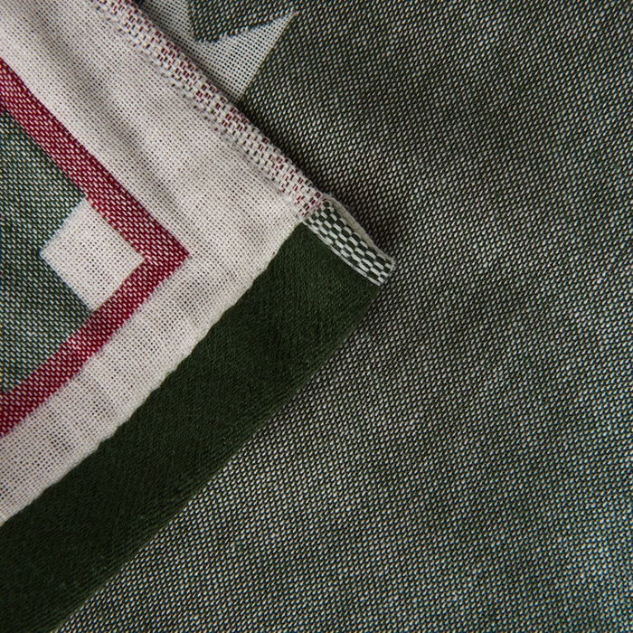 91家纺网 家纺一手货源 找家纺 朴尔家纺-毛巾被 2026新款波西米亚风全棉四层纱布枕巾 塔塔西蓝