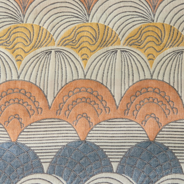 91家纺网 家纺一手货源 找家纺 朴尔家纺-毛巾被 2026新款波西米亚风全棉四层纱布枕巾 鱼之恋