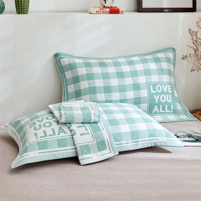 91家纺网 家纺一手货源 找家纺 （总）朴尔家纺-毛巾被 2026新款三层纱布枕巾确认版