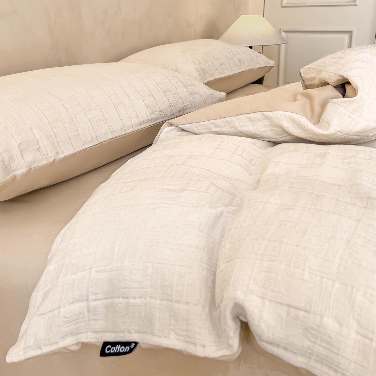 91家纺网 家纺一手货源 找家纺 （总）涵宸家纺 2026新款全棉提花里拉系列四件套