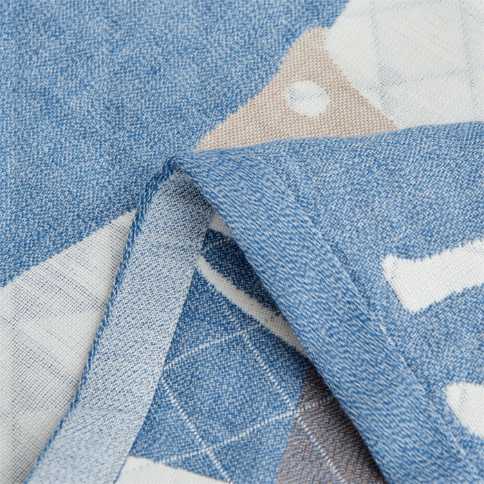 91家纺网 家纺一手货源 找家纺 朴尔家纺-毛巾被 2026新款三层纱布枕巾确认版 吉姆熊-兰