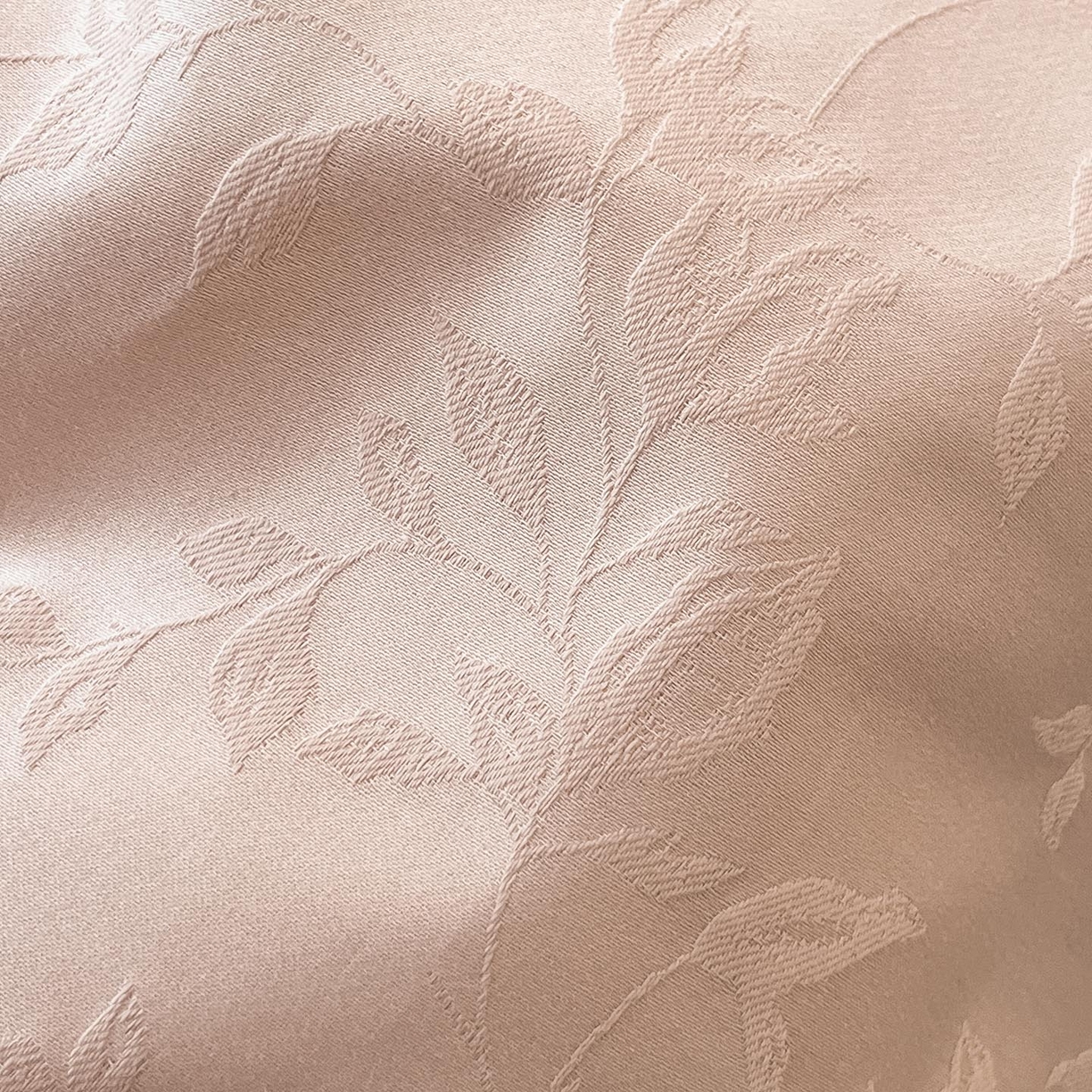 91家纺网 家纺一手货源 找家纺 涵宸家纺 2026新款全棉提花里拉系列四件套 沁语-粉金