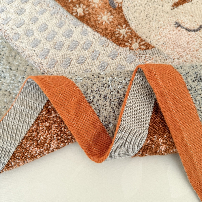 91家纺网 家纺一手货源 找家纺 朴尔家纺-毛巾被 2026新款全棉欣软系列定位四层加厚柔软纱布枕巾 度假小猪