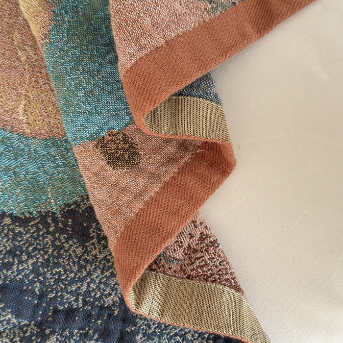 91家纺网 家纺一手货源 找家纺 朴尔家纺-毛巾被 2026新款全棉欣软系列定位四层加厚柔软纱布枕巾 涂鸦兔