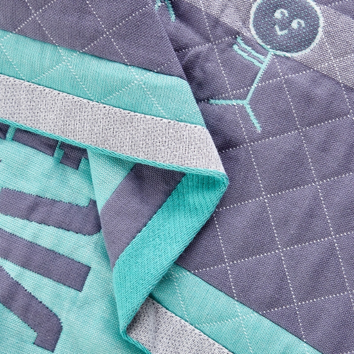 91家纺网 家纺一手货源 找家纺 朴尔家纺-毛巾被 2026新款彩色糖果系列纯棉三层纱布枕巾 不要抱怨绿