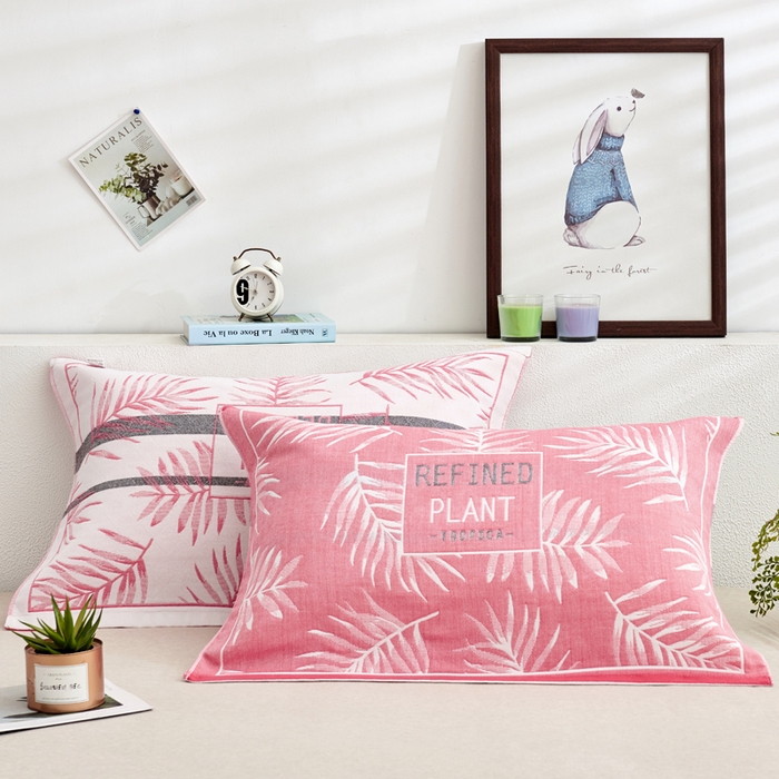 （总）朴尔家纺-毛巾被 2026新款混纺三层纱布枕巾