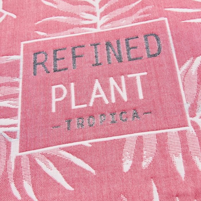 91家纺网 家纺一手货源 找家纺 朴尔家纺-毛巾被 2026新款混纺三层纱布枕巾 热带草原-粉