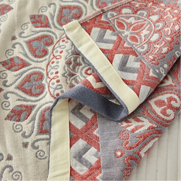 91家纺网 家纺一手货源 找家纺 （总）朴尔家纺-毛巾被 2026新款素雅系列全棉系列四层纱布枕巾