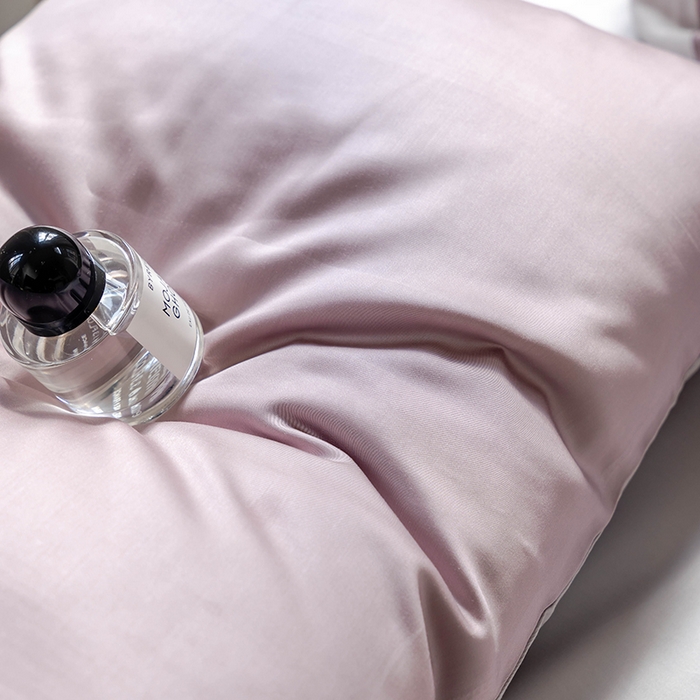 91家纺网 家纺一手货源 找家纺 （总） 沐晴家纺 2026春夏新款纯色兰精天丝四件套双拼单被套单床笠床单枕套