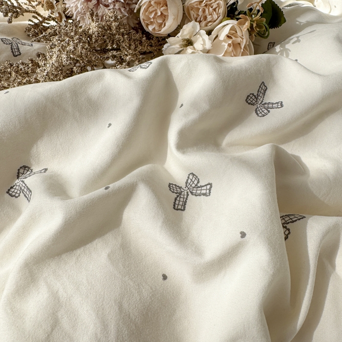 91家纺网 家纺一手货源 找家纺 富米莱（原臻工厂） 2026新款A类仿棉古法水洗棉法式全棉花边四件套梦幻灰