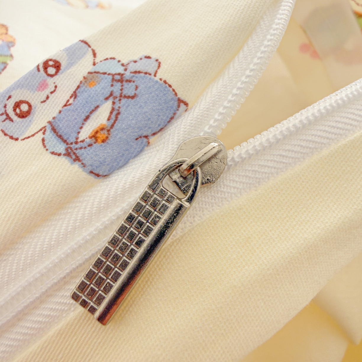 91家纺网 家纺一手货源 找家纺 沐辰 2026新款13070全棉纯棉印花四件套-萌趣 动物城