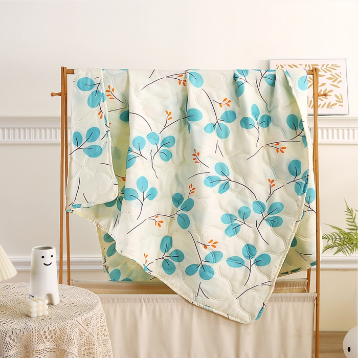 （总）欧斯涵 2026新款钻石绒礼品夏被夏凉被空调被-情人草