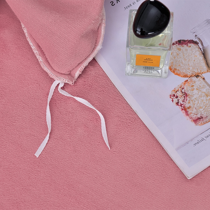 91家纺网 家纺一手货源 找家纺 优家居工厂店 2026新款纯色韩版牛奶绒花边床裙床笠四件套单件被套直播爆款 盛世-豆沙