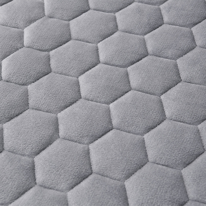 91家纺网 家纺一手货源 找家纺 优家居工厂店 2026新款纯色韩版花边牛奶绒夹棉床裙床罩加厚外贸直播 盛世-银灰