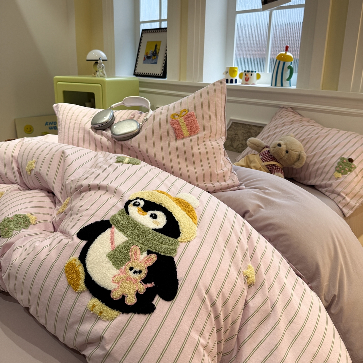 91家纺网 家纺一手货源 找家纺 （总）珺柔家纺 2026新款全棉纯棉水洗棉毛巾绣四件套