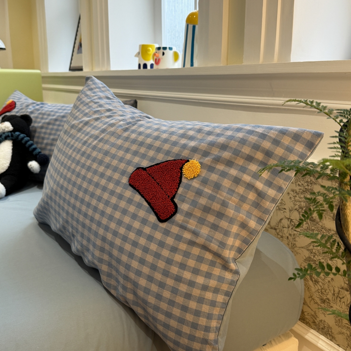 91家纺网 家纺一手货源 找家纺 珺柔家纺 2026新款全棉纯棉水洗棉毛巾绣四件套 雨中漫步