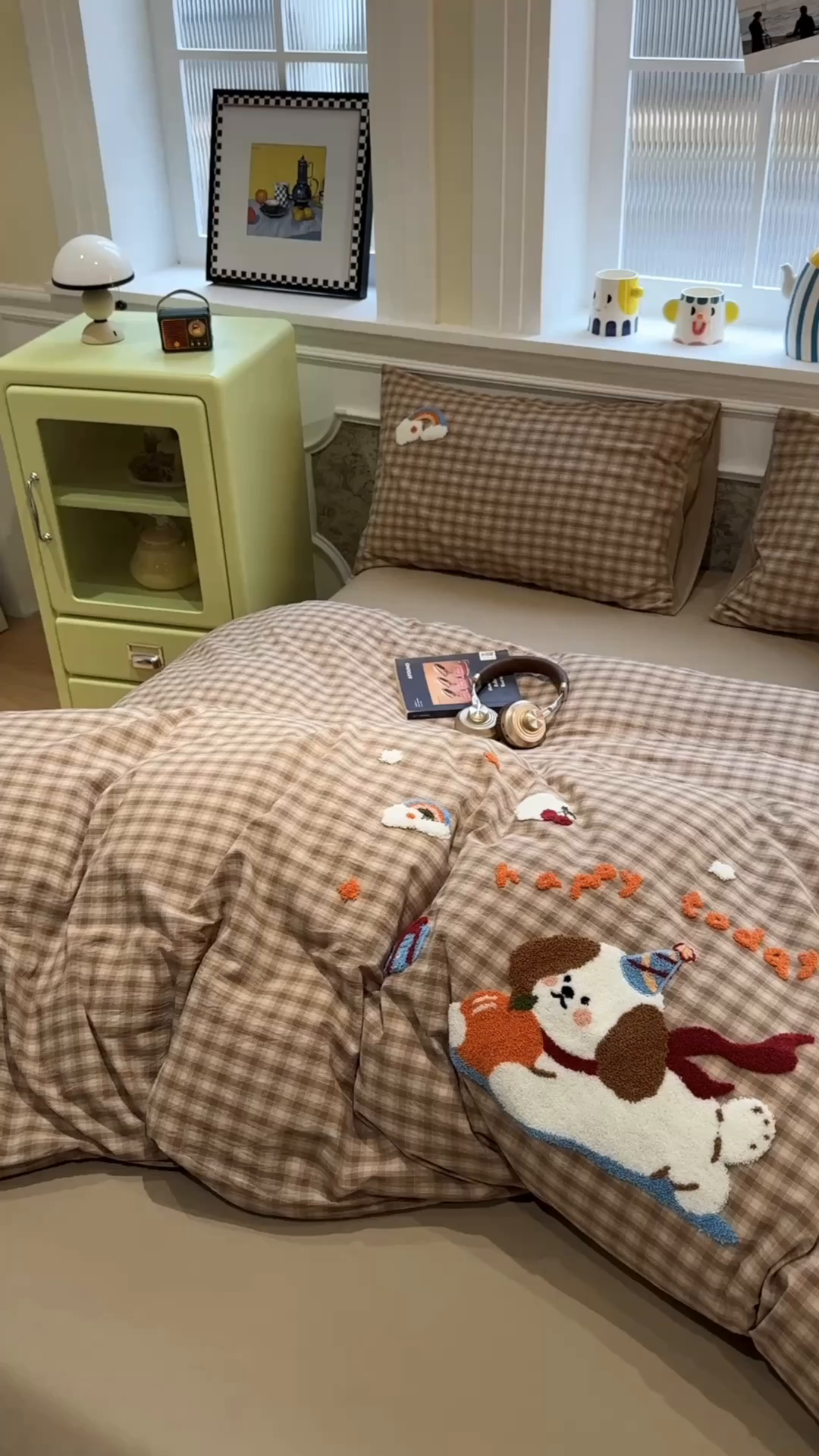 91家纺网 家纺一手货源 找家纺 珺柔家纺 2026新款全棉纯棉水洗棉毛巾绣四件套 甜心宝贝