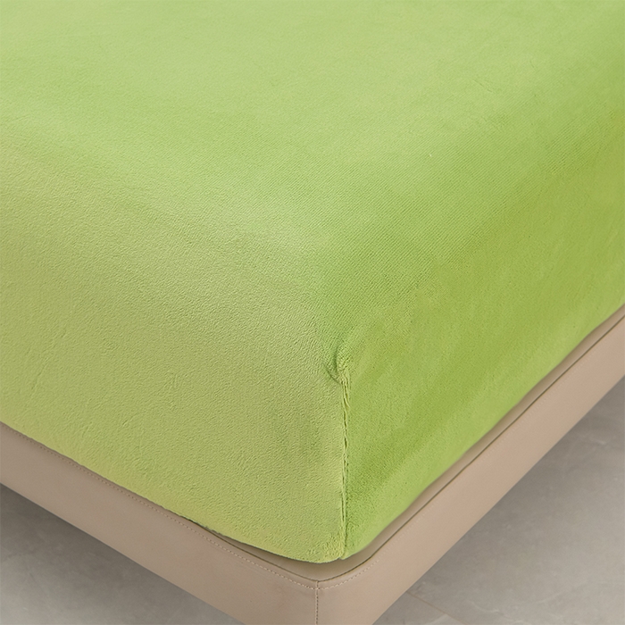 91家纺网 家纺一手货源 找家纺 优家居工厂店 2026新款纯色韩版花边牛奶绒床裙床罩加厚直播外贸可定做 盛世-翠绿