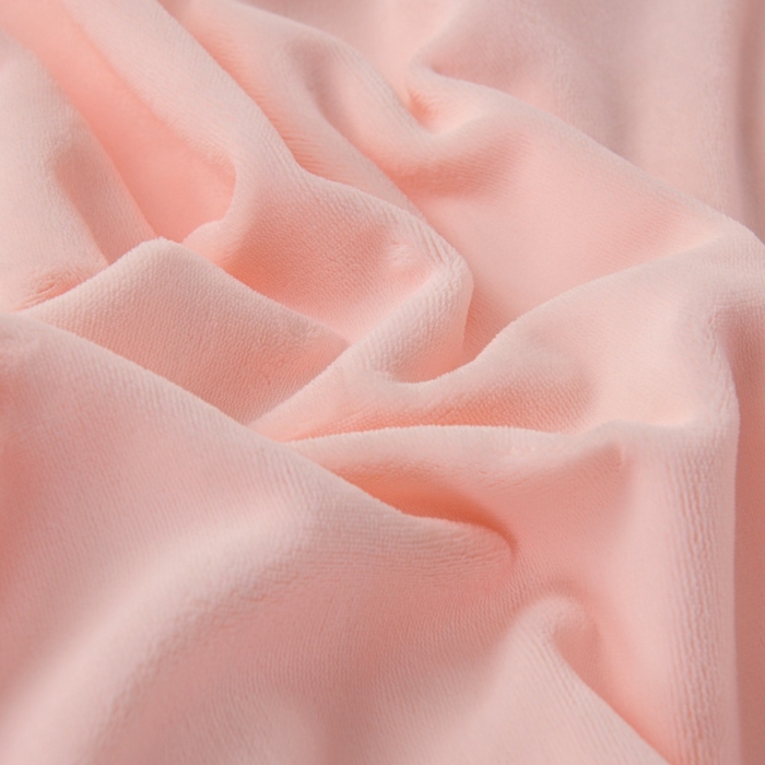 91家纺网 家纺一手货源 找家纺 优家居工厂店 2026新款240克高克重牛奶绒韩版刺绣花牛奶绒床裙四件套床裙三件套 安娜-浅粉