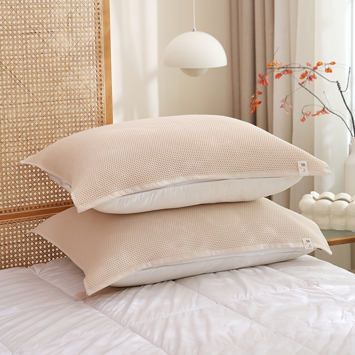 91家纺网 家纺一手货源 找家纺 （总）朴尔家纺-毛巾被 2026新款北欧风素色布标全棉蜂窝华夫格透气枕巾