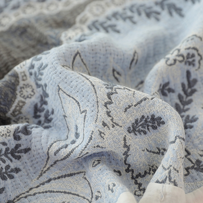 91家纺网 家纺一手货源 找家纺 （总）朴尔家纺-毛巾被 2026新款韩式花边四层纱枕巾纯棉竹纤维加大成人纱布枕头巾