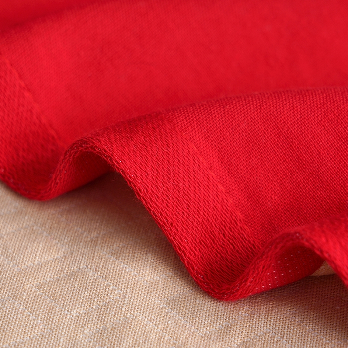 91家纺网 家纺一手货源 找家纺 朴尔家纺-毛巾被 2026新款全棉40股结婚大红多层纱布透气情侣婚庆枕巾 喜从天降