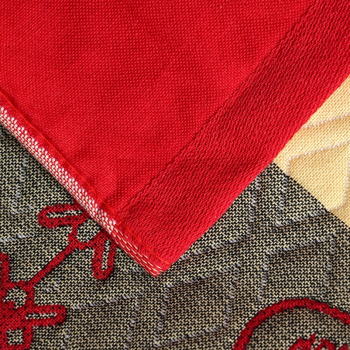 91家纺网 家纺一手货源 找家纺 朴尔家纺-毛巾被 2026新款全棉40股结婚大红多层纱布透气情侣婚庆枕巾 喜眉笑眼