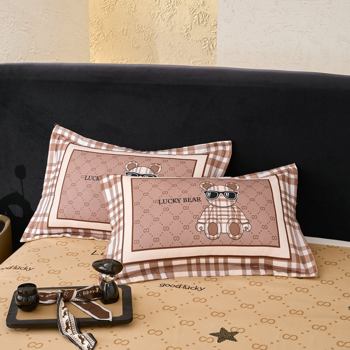 91家纺网 家纺一手货源 找家纺 （总）宝薇 2026新款潮牌轻奢风加厚斜纹磨毛大版四件套