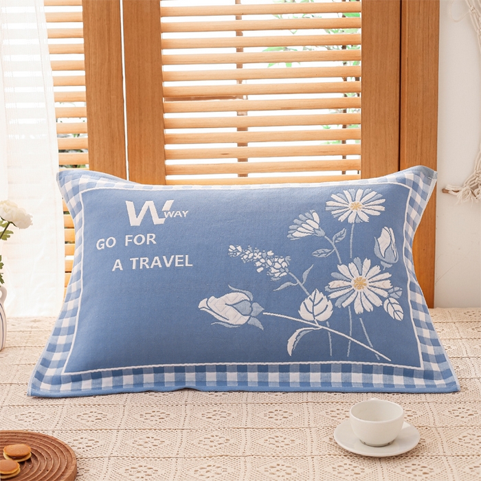 91家纺网 家纺一手货源 找家纺 （总）朴尔家纺-毛巾被 2026新款夹棉加厚三层纱布枕巾