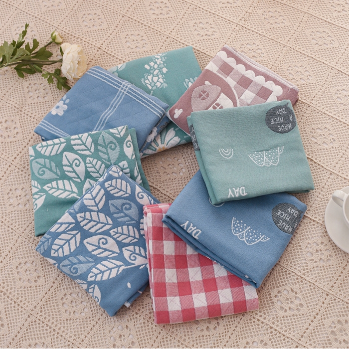 91家纺网 家纺一手货源 找家纺 朴尔家纺-毛巾被 2026新款夹棉加厚三层纱布枕巾 组合