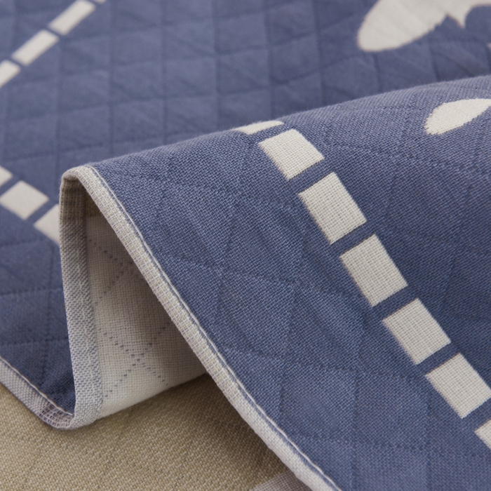 91家纺网 家纺一手货源 找家纺 朴尔家纺-毛巾被 2026新款夹棉加厚三层纱布枕巾 快乐小鹿兰