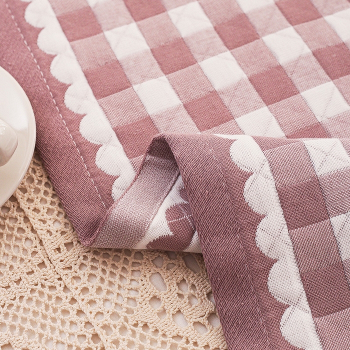 91家纺网 家纺一手货源 找家纺 朴尔家纺-毛巾被 2026新款夹棉加厚三层纱布枕巾 小房子驼