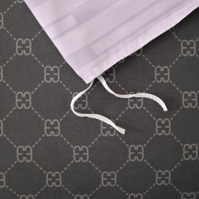 91家纺网 家纺一手货源 找家纺 宝薇 2026新款潮牌轻奢风加厚斜纹磨毛大版四件套 马上暴富