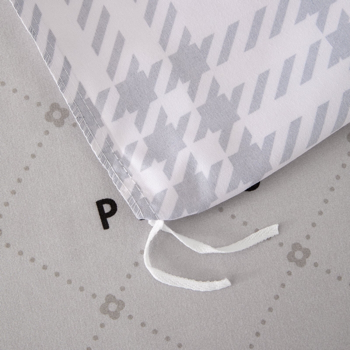 91家纺网 家纺一手货源 找家纺 宝薇 2026新款潮牌轻奢风加厚斜纹磨毛大版四件套 棋盘香