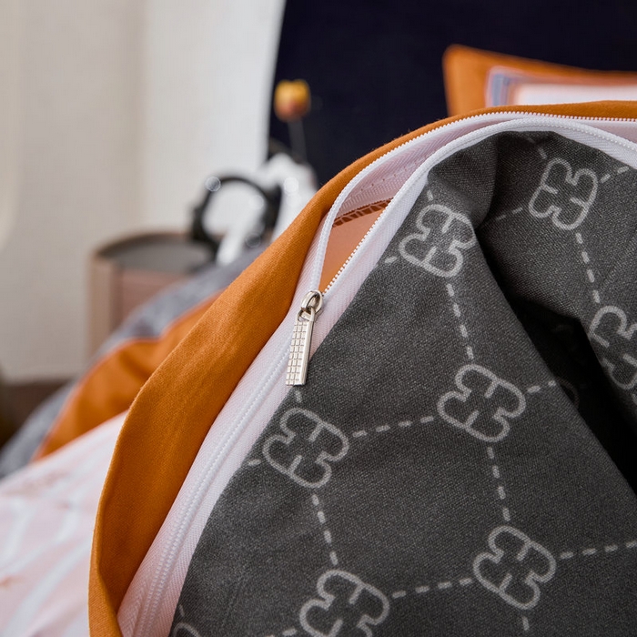 91家纺网 家纺一手货源 找家纺 宝薇 2026新款潮牌轻奢风加厚斜纹磨毛大版四件套 天马行空