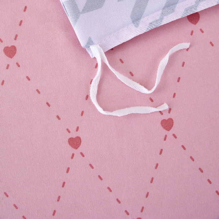 91家纺网 家纺一手货源 找家纺 宝薇 2026新款潮牌轻奢风加厚斜纹磨毛大版四件套 小香风