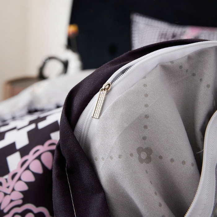 91家纺网 家纺一手货源 找家纺 宝薇 2026新款潮牌轻奢风加厚斜纹磨毛大版四件套 星星熊