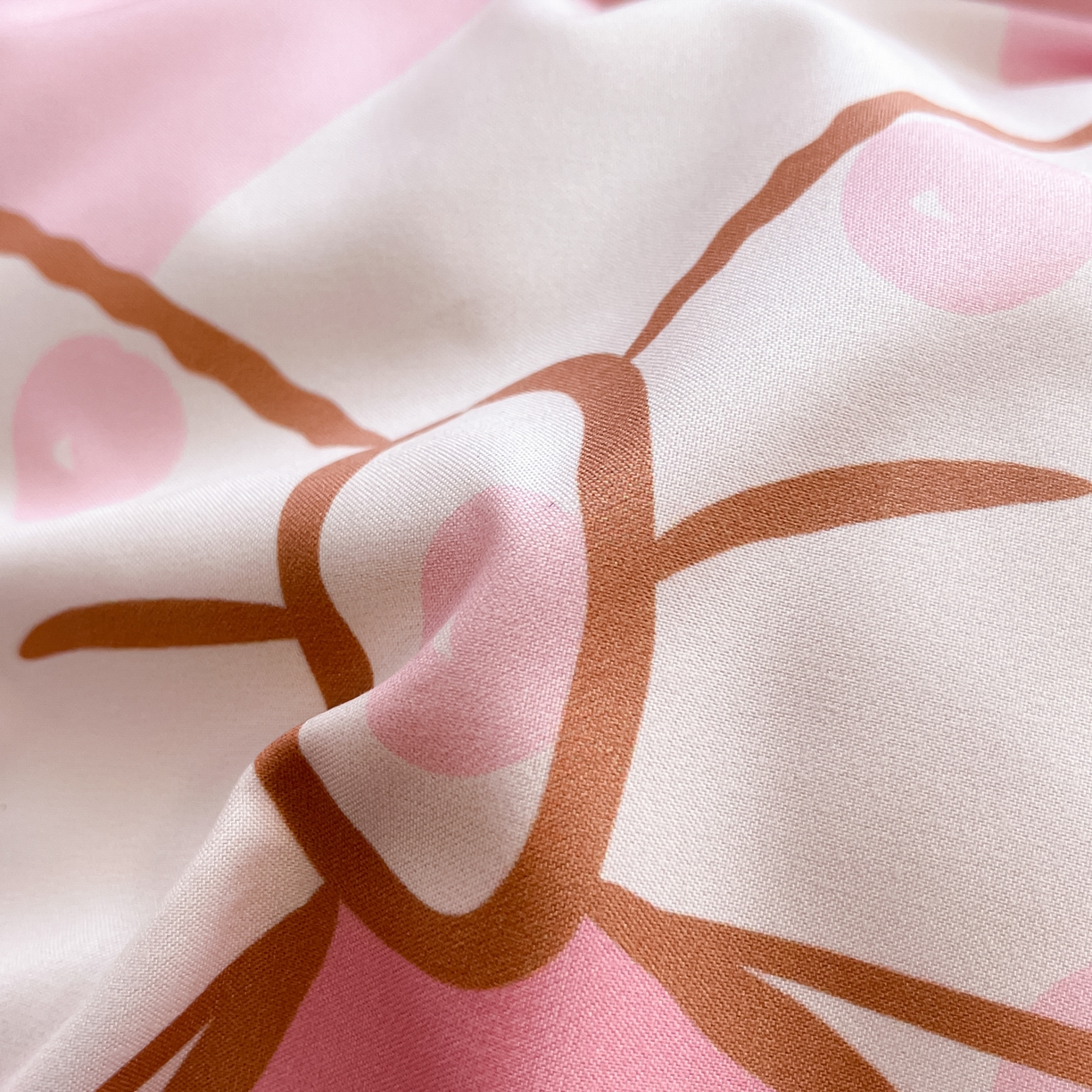 91家纺网 家纺一手货源 找家纺 暮思家居 2026新款正版授权三丽鸥大版全棉纯棉数码印花纯棉四件套系列-第二批(专版花型) 大版-公主美乐蒂